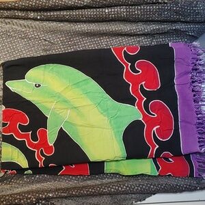 Dolphin Print sarong